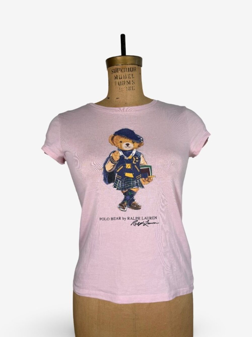 Vintage Polo Ralph Lauren Polo Bear Highschool T-Shirt